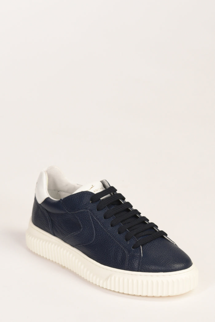 Voile Blanche Sneakers Blu Donna - 3