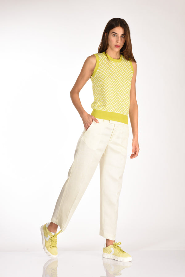 Voile Blanche Sneakers Verde Lime Donna-2