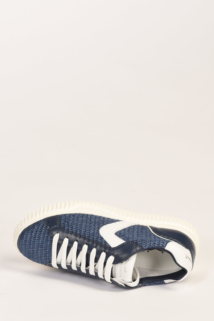 Voile Blanche Sneakers Blu Donna - 5