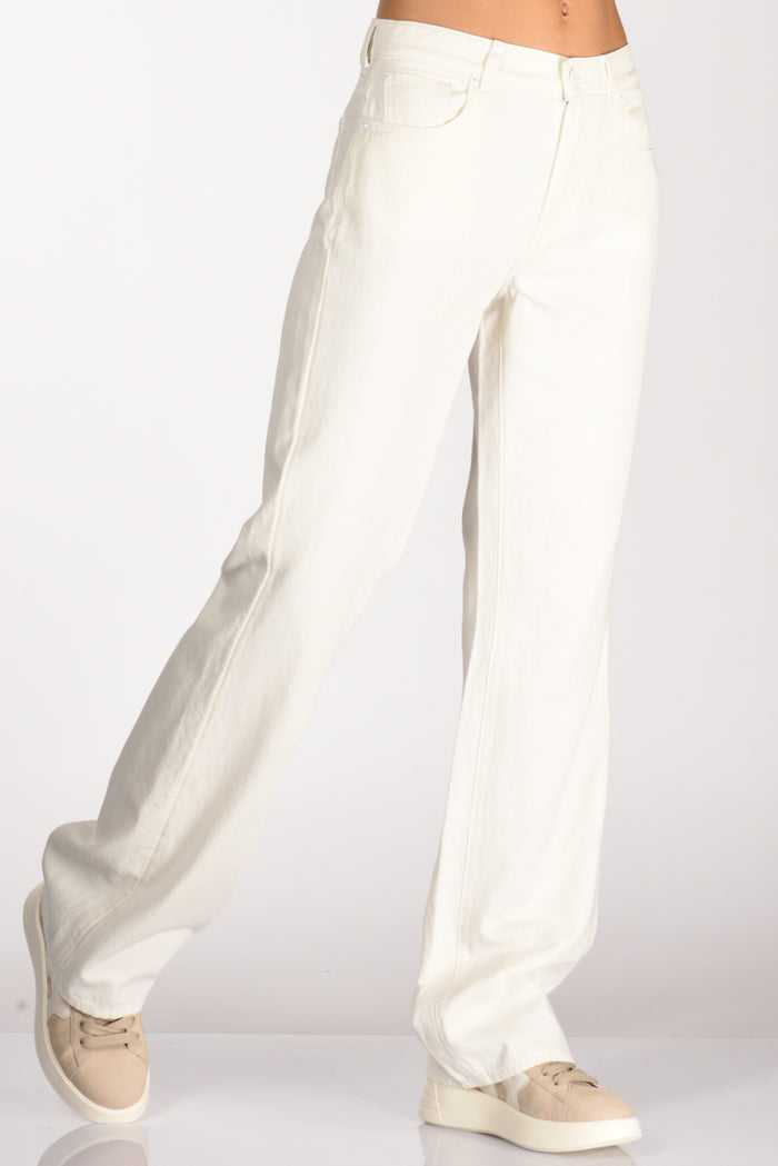 7 For All Mankind Jeans Ostuni Bianco Donna - 1