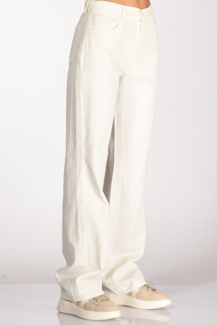 7 For All Mankind Jeans Ostuni Bianco Donna - 4