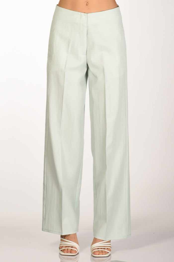 Forte Forte Pantaloni Azzurro Donna - 3