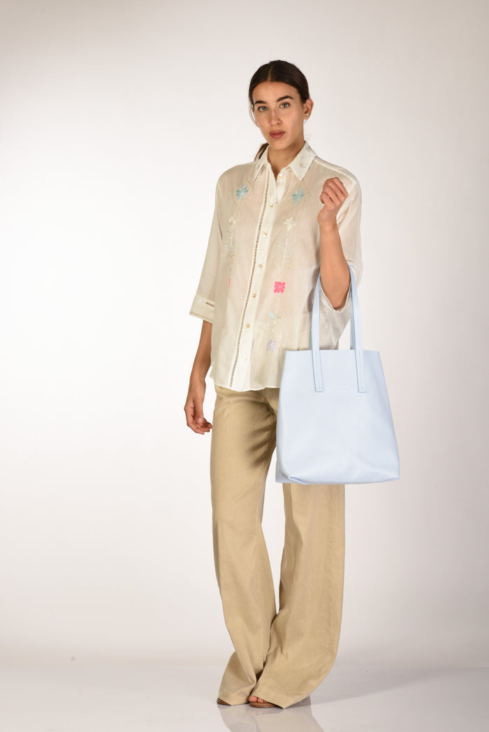 Forte Forte Borsa Azzurro Donna - 2