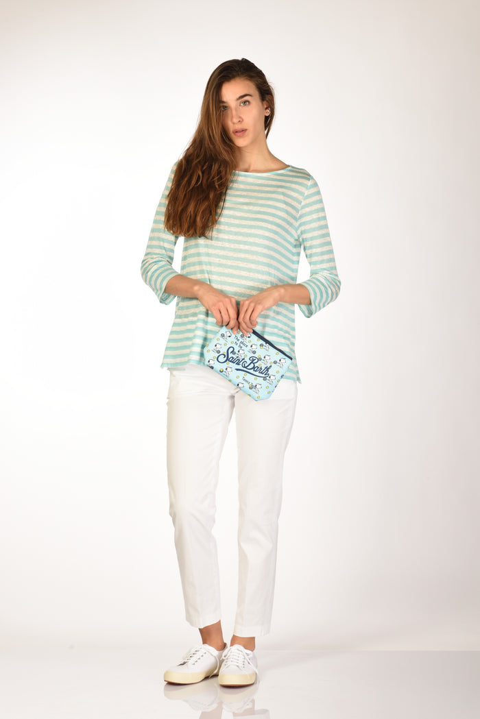 Mc2 Saint Barth Pochette Stampa Azzurro/blu Donna - 2