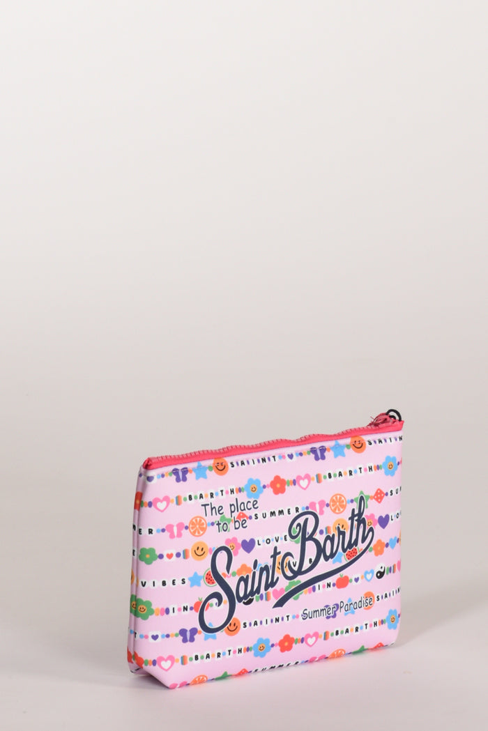 Mc2 Saint Barth Pochette Stampa Rosa/multicolor Donna - 2