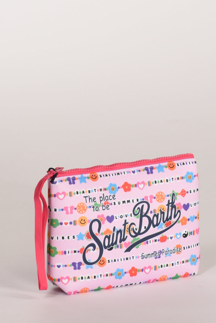 Mc2 Saint Barth Pochette Stampa Rosa/multicolor Donna - 3