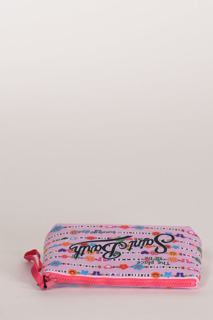 Mc2 Saint Barth Pochette Stampa Rosa/multicolor Donna - 4