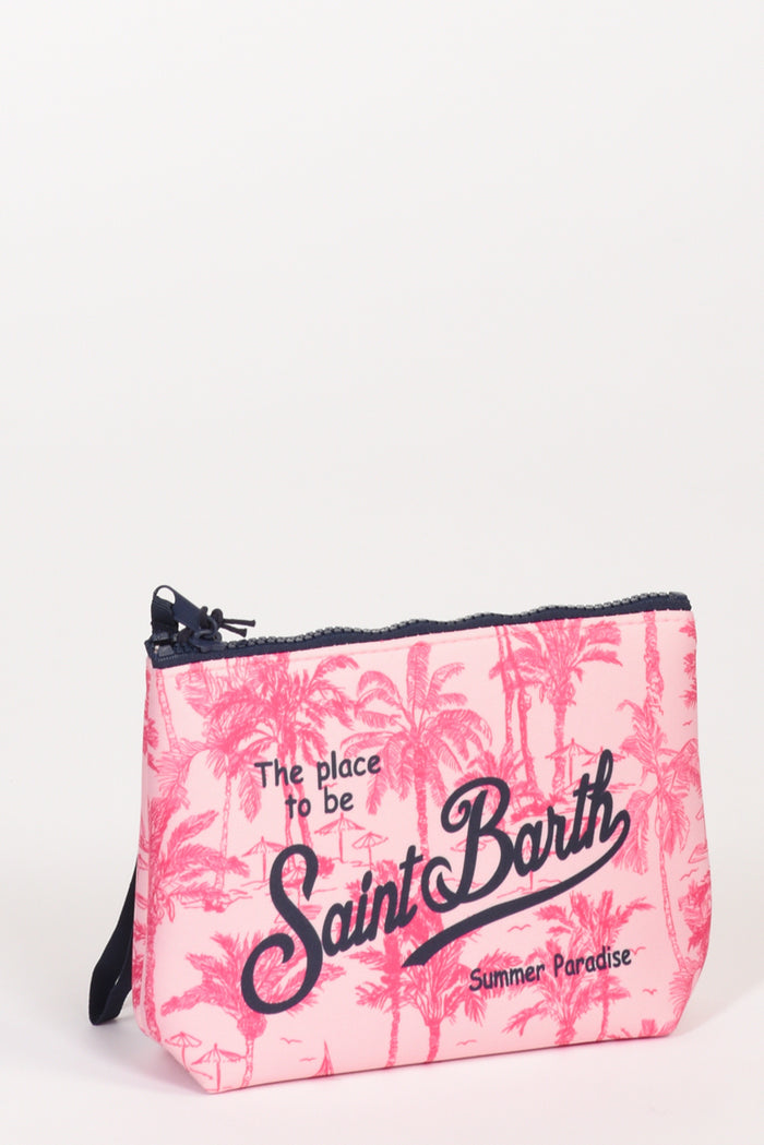 Mc2 Saint Barth Pochette Stampa Rosa Donna - 4