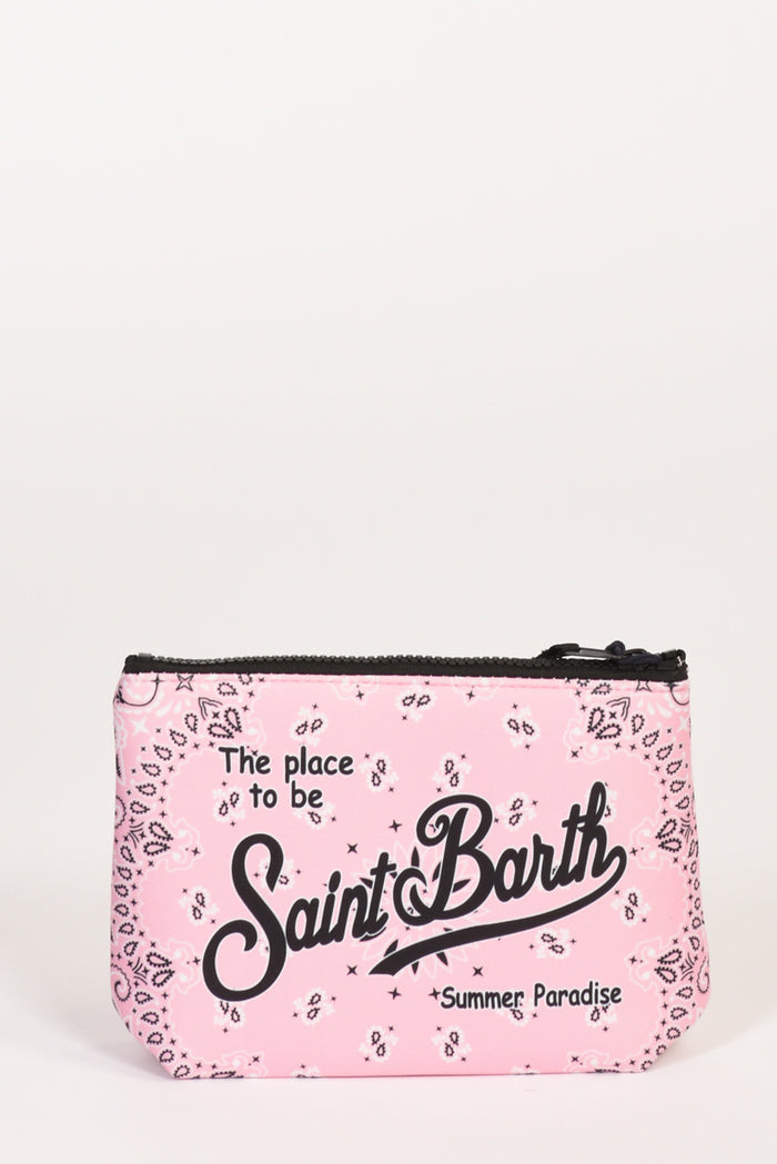 Mc2 Saint Barth Pochette Stampa Rosa Donna - 1