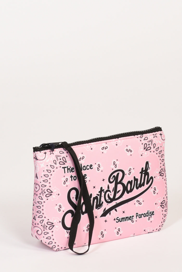 Mc2 Saint Barth Pochette Stampa Rosa Donna - 4