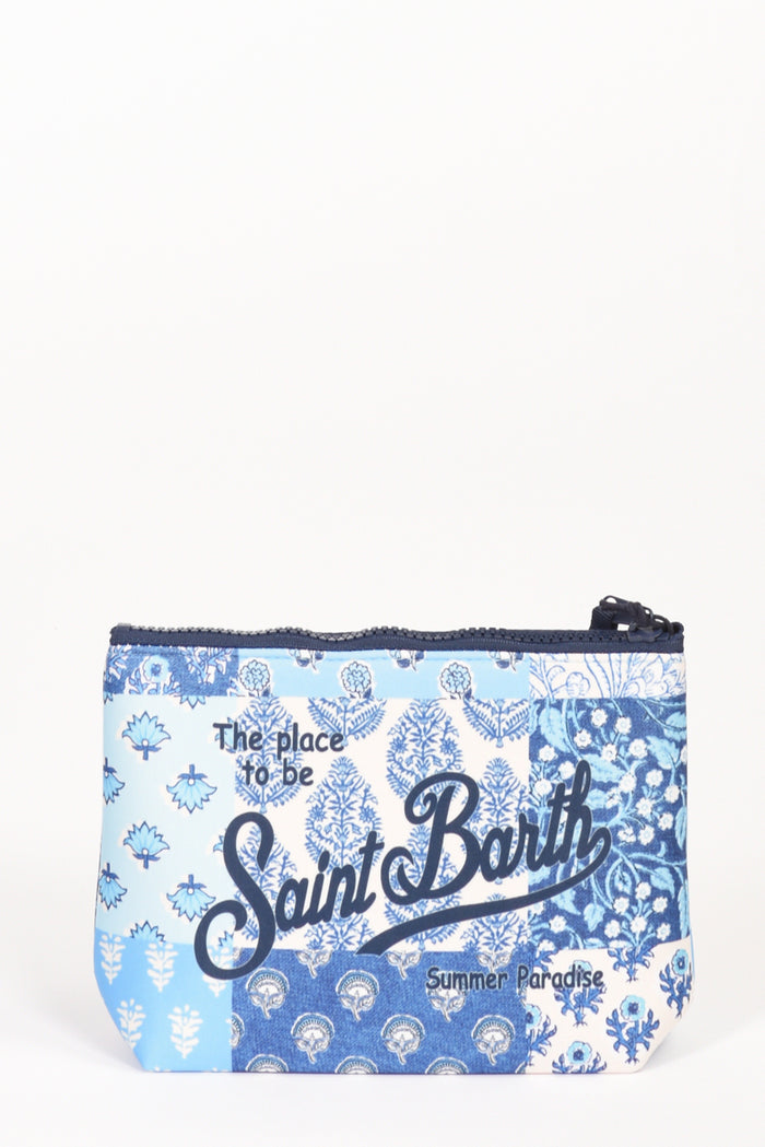 Mc2 Saint Barth Pochette Stampa Azzurro/multicolor Donna - 1