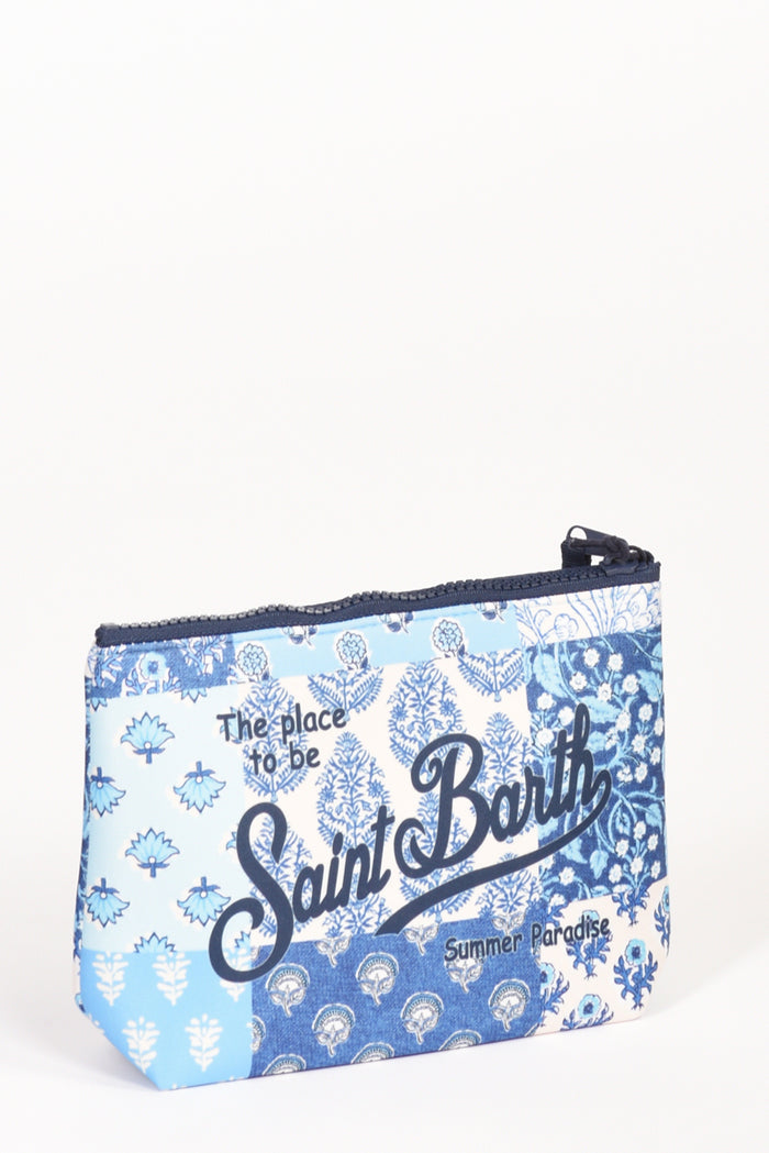 Mc2 Saint Barth Pochette Stampa Azzurro/multicolor Donna - 3