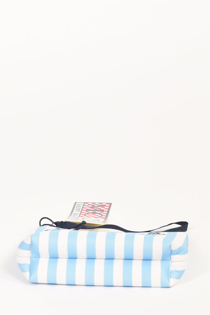 Mc2 Saint Barth Pochette Stampa Bianco/azzurro Donna - 6