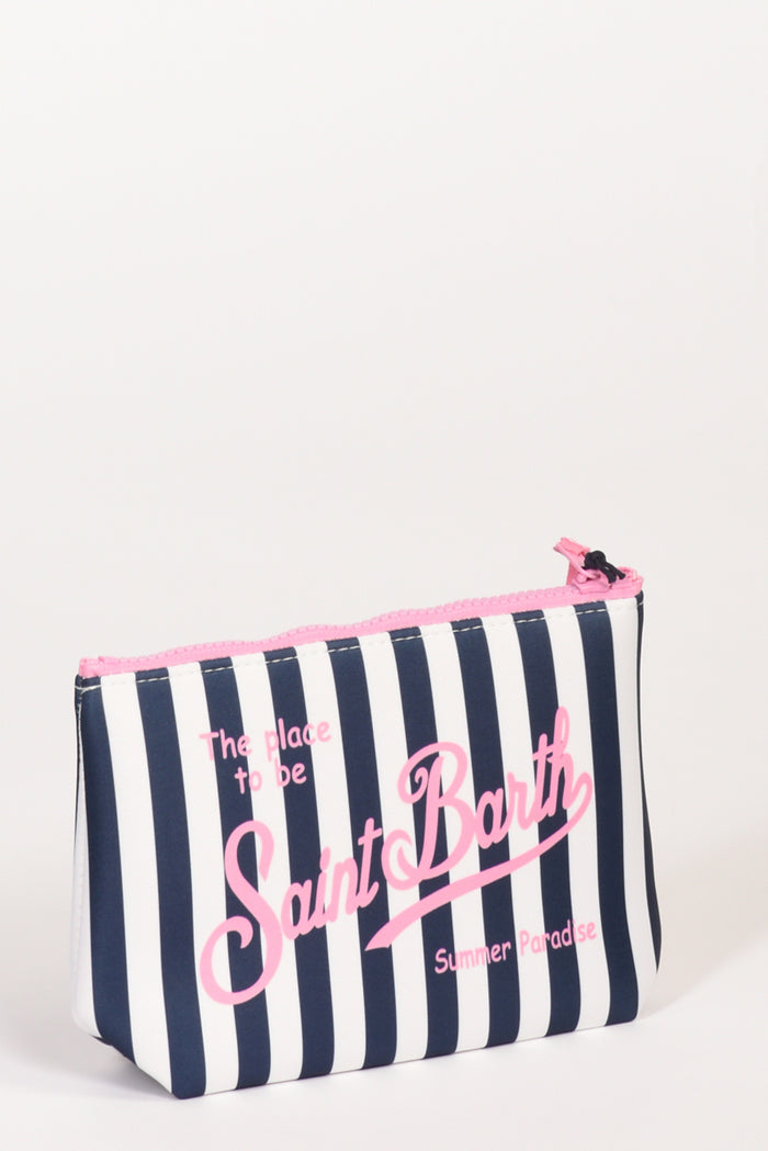 Mc2 Saint Barth Pochette Stampa Blu/rosa/bianco Donna - 3