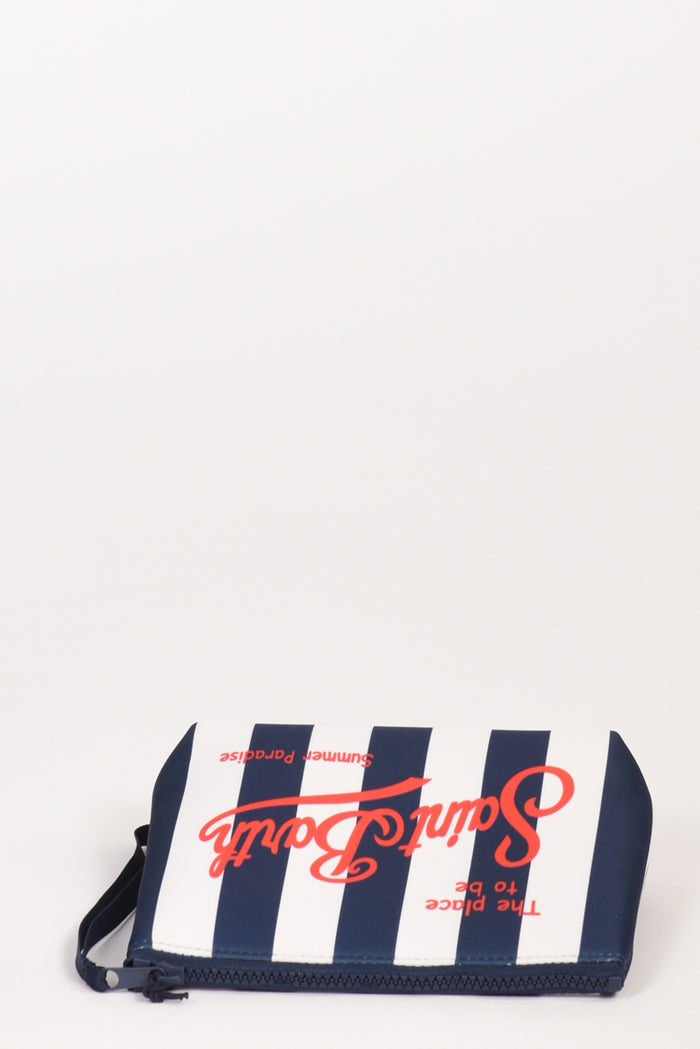 Mc2 Saint Barth Pochette Stampa Blu/bianco Donna - 5