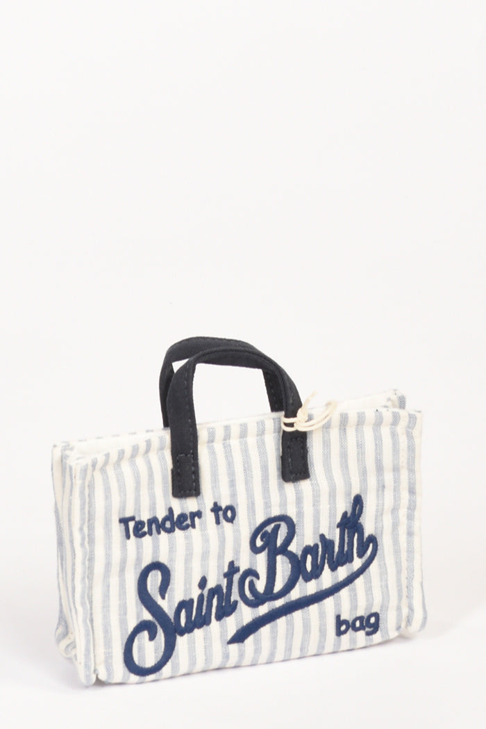 Mc2 Saint Barth Phone Bag Azzurro/bianco Donna - 3