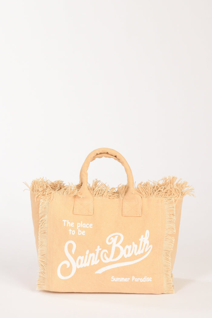 Mc2 Saint Barth Borsa Colette Beige/bianco Donna - 1