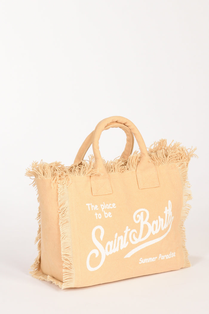 Mc2 Saint Barth Borsa Colette Beige/bianco Donna - 3