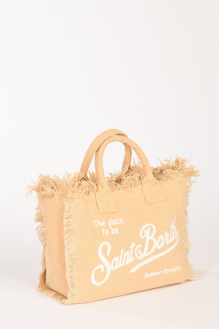 Mc2 Saint Barth Borsa Colette Beige/bianco Donna - 5