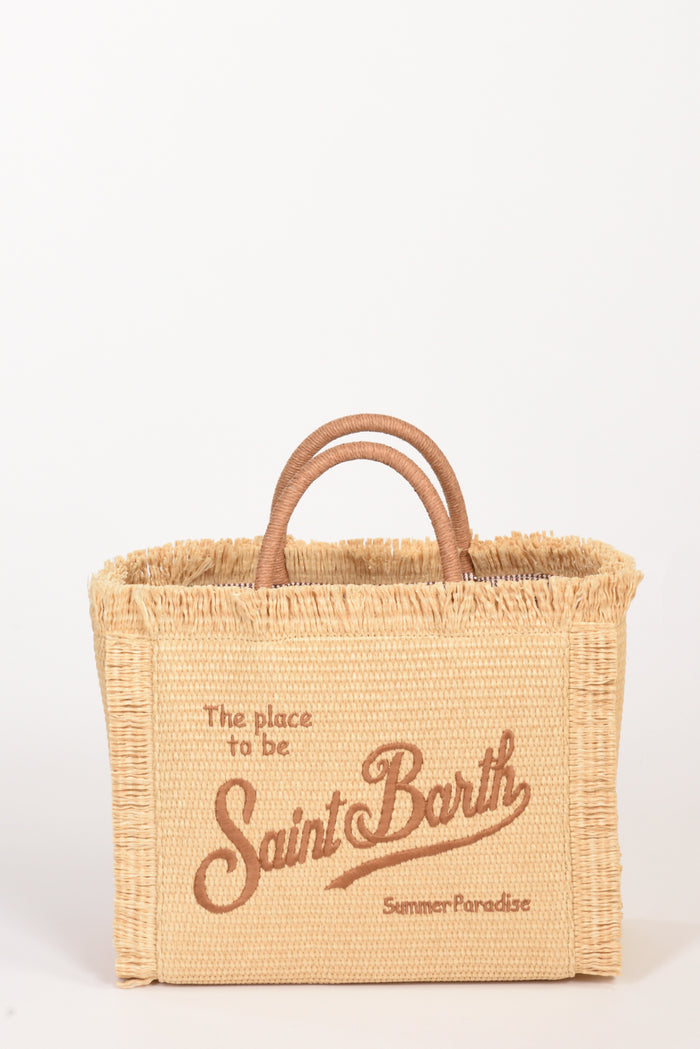 Mc2 Saint Barth Borsa Colette Beige Chiaro/beige Donna - 1