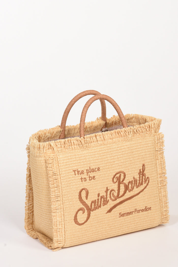 Mc2 Saint Barth Borsa Colette Beige Chiaro/beige Donna - 3