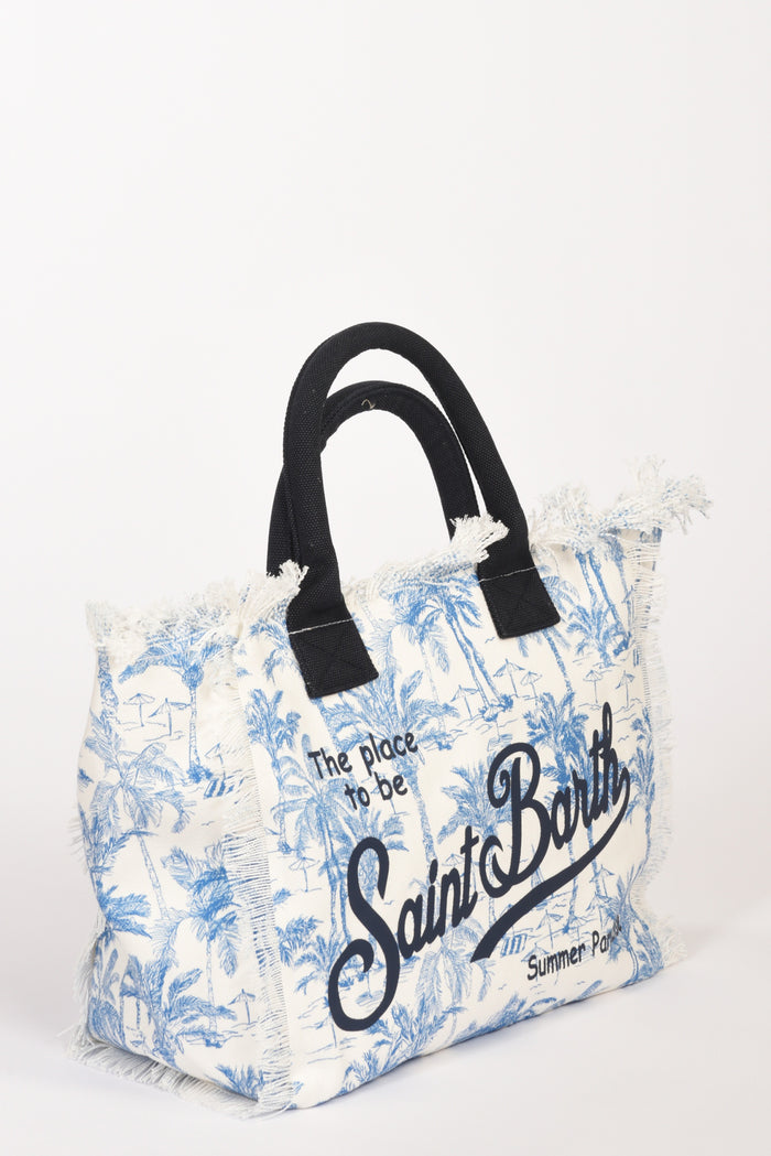 Mc2 Saint Barth Borsa Vanity Bianco/azzurro/blu Donna - 3