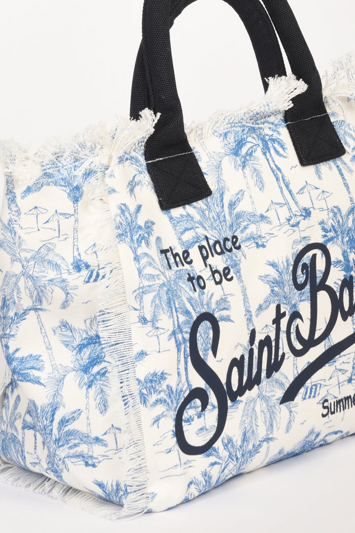 Mc2 Saint Barth Borsa Vanity Bianco/azzurro/blu Donna - 4