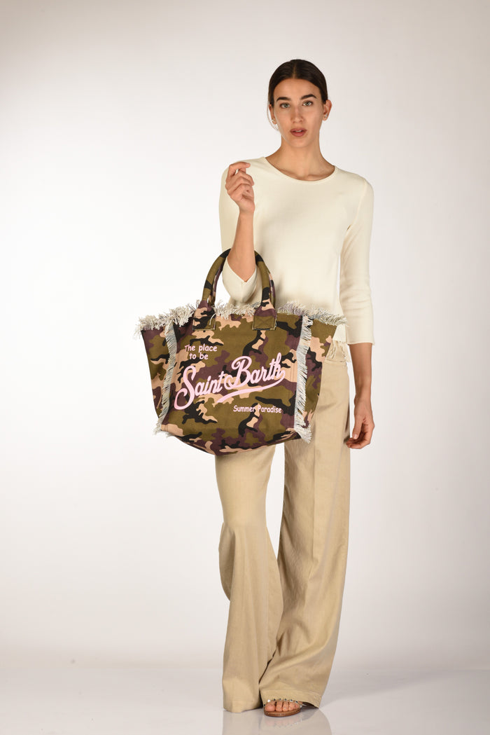 Mc2 Saint Barth Borsa Vanity Verde/rosa Donna - 2