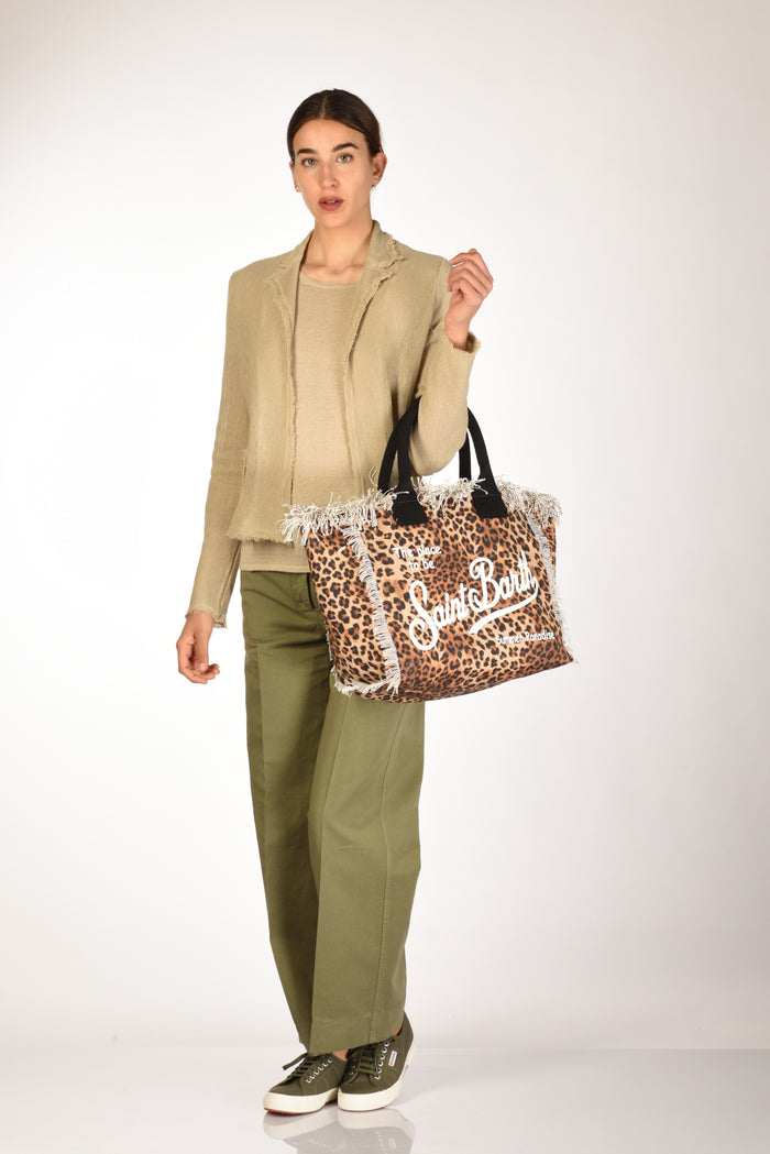 Mc2 Saint Barth Borsa Vanity Beige/bianco/nero Donna - 2