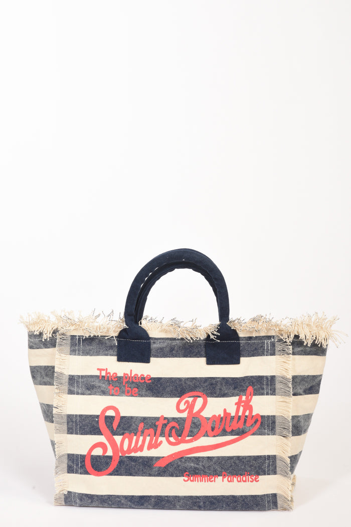 Mc2 Saint Barth Borsa Vanity Blu/rosso Donna - 1