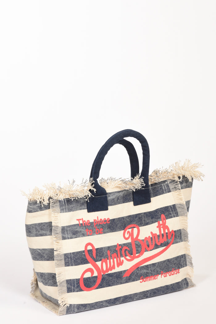 Mc2 Saint Barth Borsa Vanity Blu/rosso Donna - 3