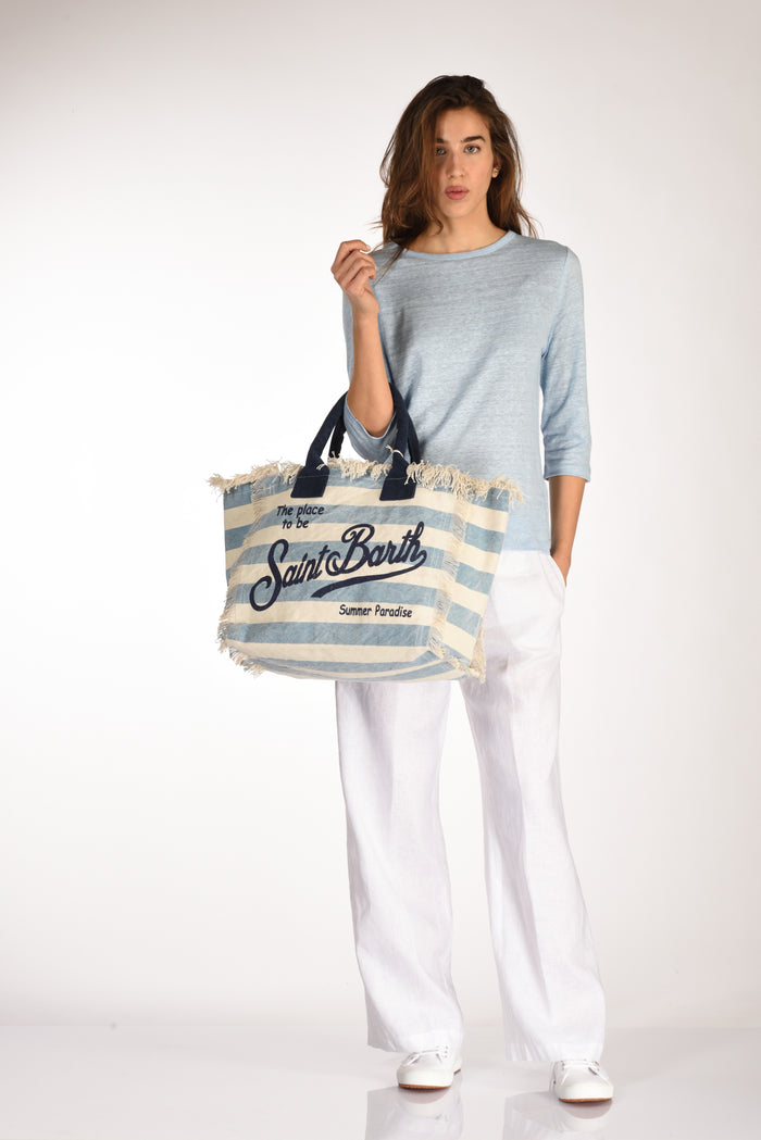 Mc2 Saint Barth Borsa Vanity Azzurro/blu Donna - 2