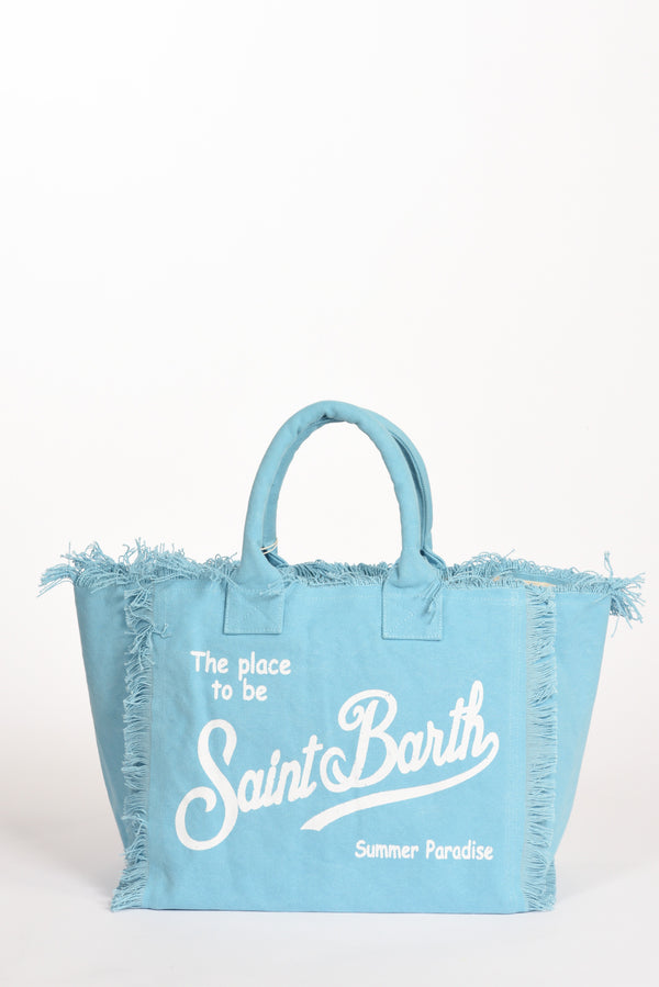 Mc2 Saint Barth Borsa Vanity Bianco/azzurro Donna