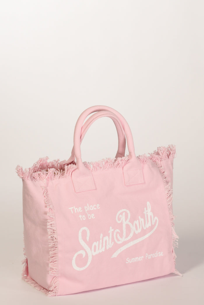 Mc2 Saint Barth Borsa Vanity Rosa/bianco Donna - 3