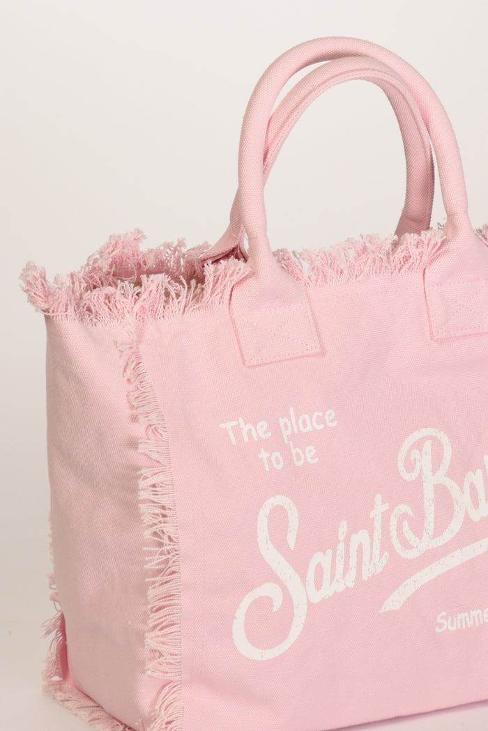 Mc2 Saint Barth Borsa Vanity Rosa/bianco Donna - 4