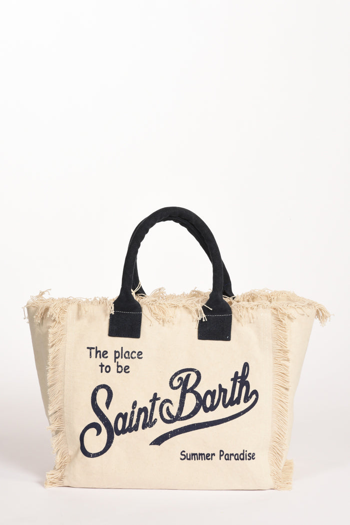 Mc2 Saint Barth Borsa Vanity Bianco/blu Donna - 1