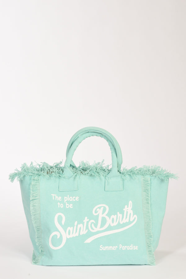 Mc2 Saint Barth Borsa Vanity Azzurro/bianco Donna