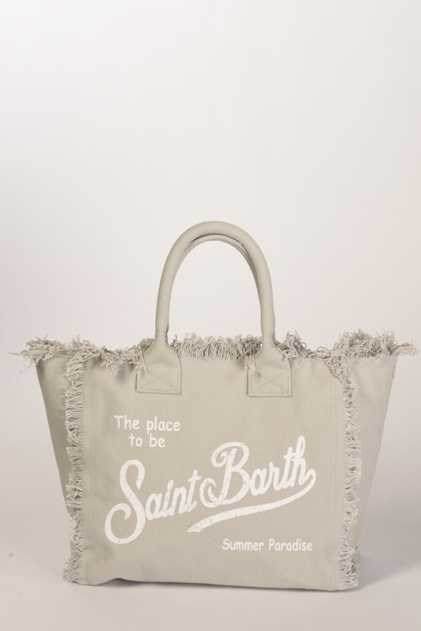 Mc2 Saint Barth Borsa Vanity Grigio/bianco Donna