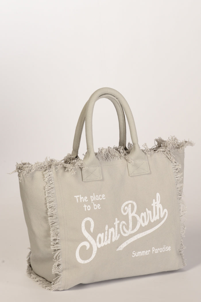 Mc2 Saint Barth Borsa Vanity Grigio/bianco Donna - 3