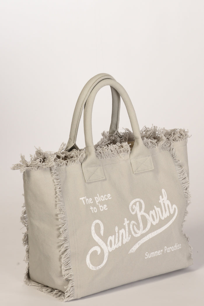 Mc2 Saint Barth Borsa Vanity Grigio/bianco Donna - 5