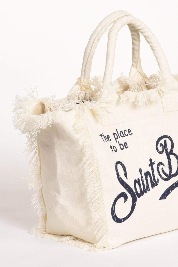 Mc2 Saint Barth Borsa Vanity Bianco/blu Donna - 4