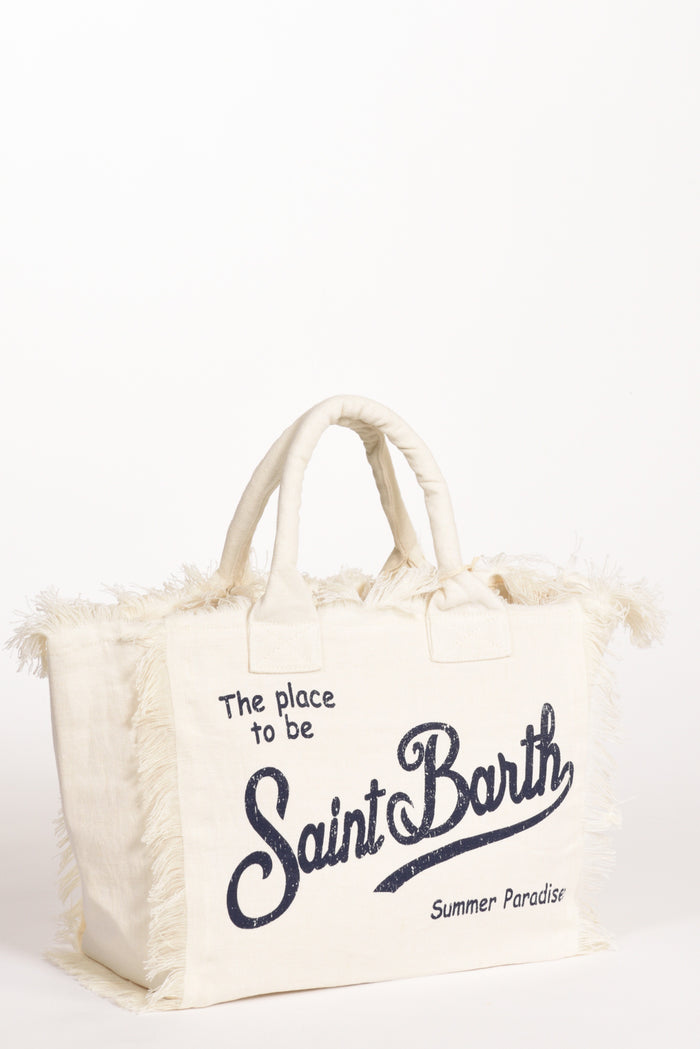 Mc2 Saint Barth Borsa Vanity Bianco/blu Donna - 5