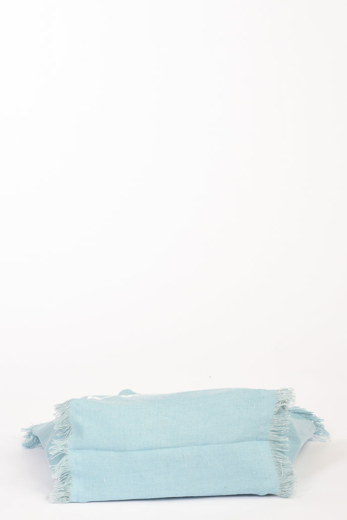 Mc2 Saint Barth Borsa Vanity Azzurro/bianco Donna - 7