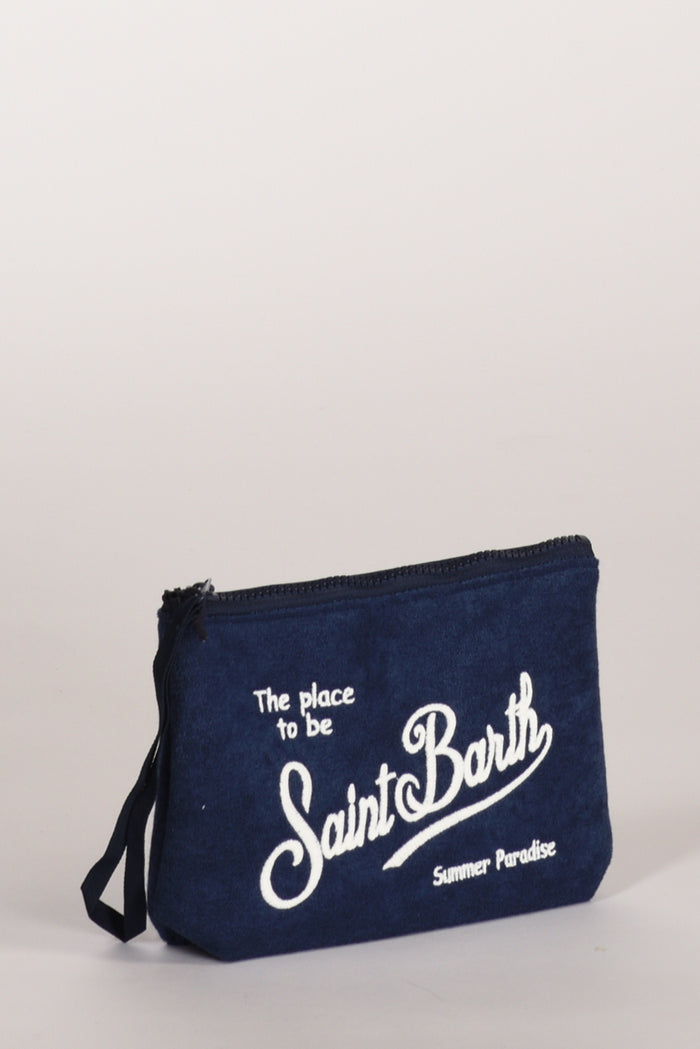 Mc2 Saint Barth Pochette Stampa Blu/bianco Donna - 2