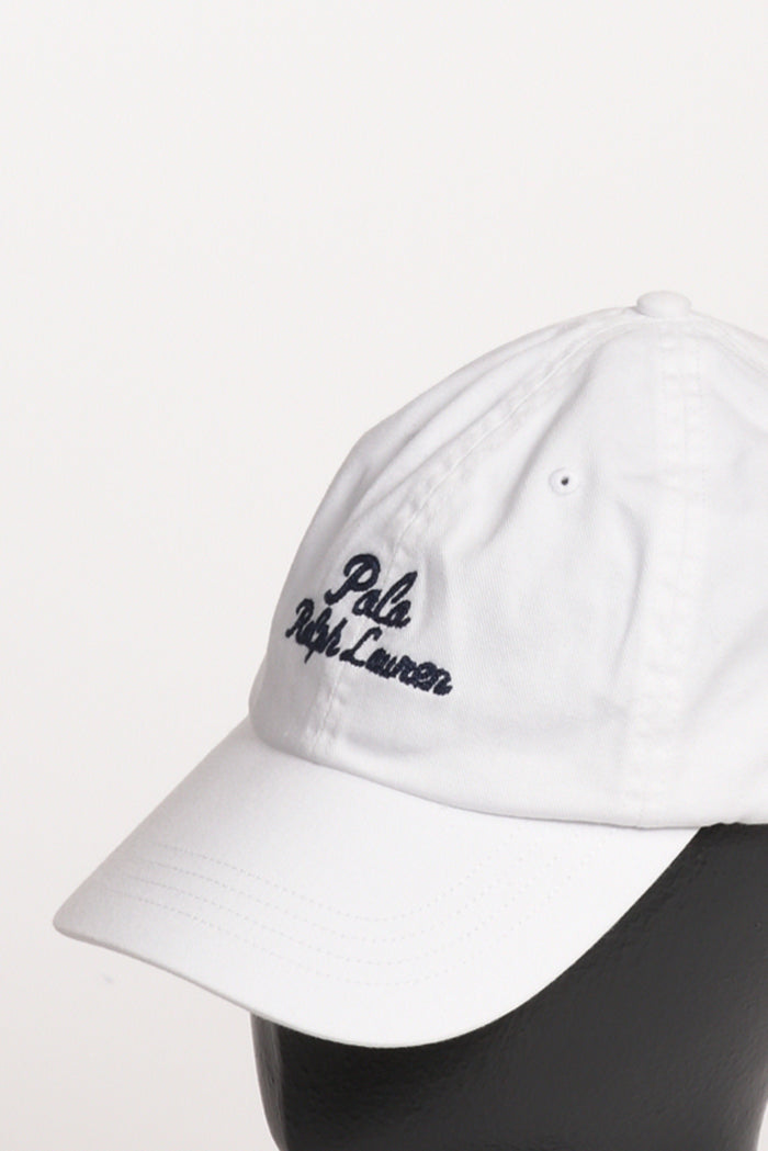 Polo Ralph Lauren Cappello Scritta Bianco/blu Donna - 2