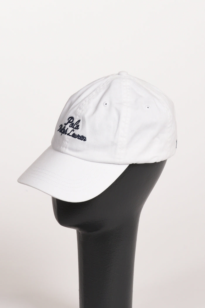 Polo Ralph Lauren Cappello Scritta Bianco/blu Donna - 3