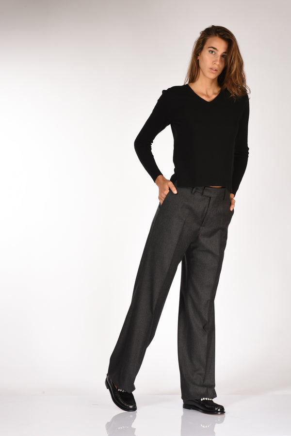 Berwich Pantaloni Patrizia Grigio Scuro Donna-2