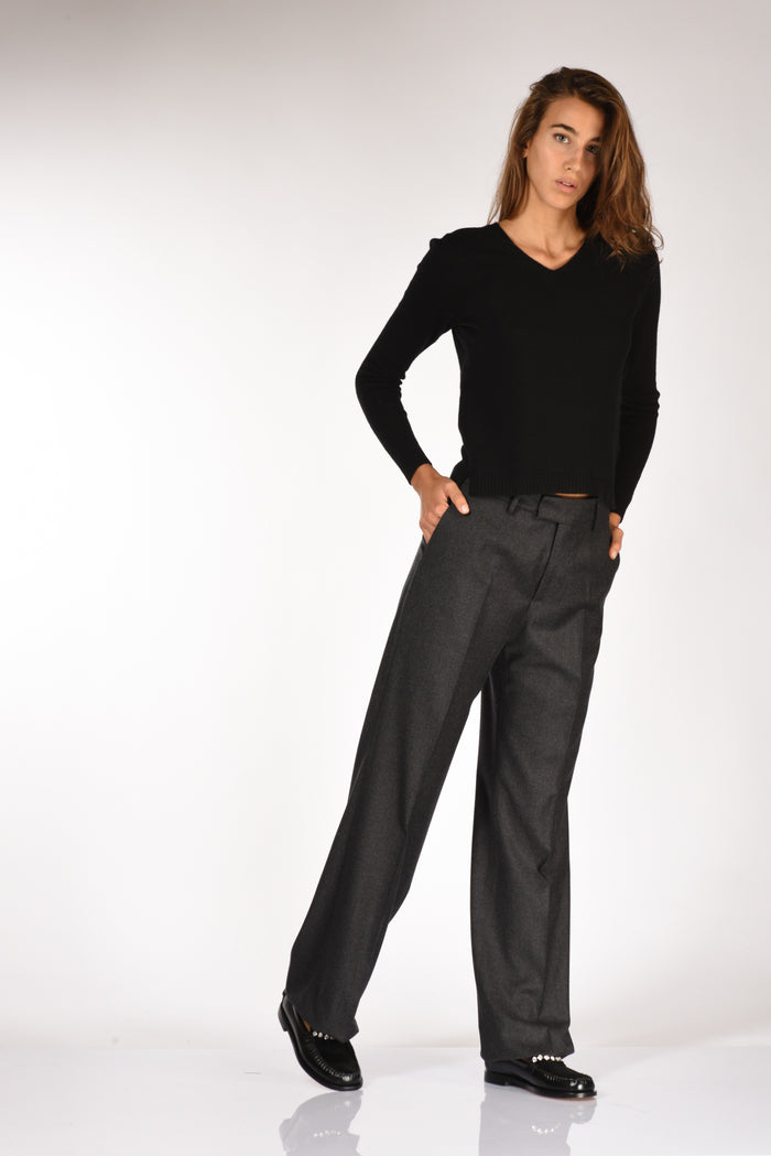 Berwich Pantaloni Patrizia Grigio Scuro Donna - 2