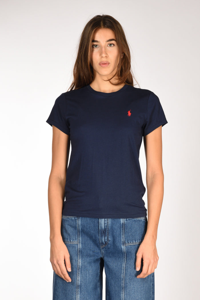 Polo Ralph Lauren T-shirt Blu Donna - 2