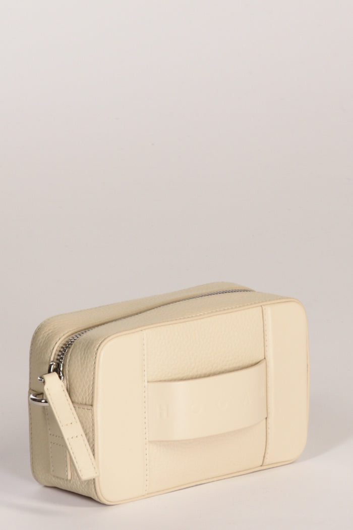 Hogan Camera Bag Bianco Latte Donna - 4